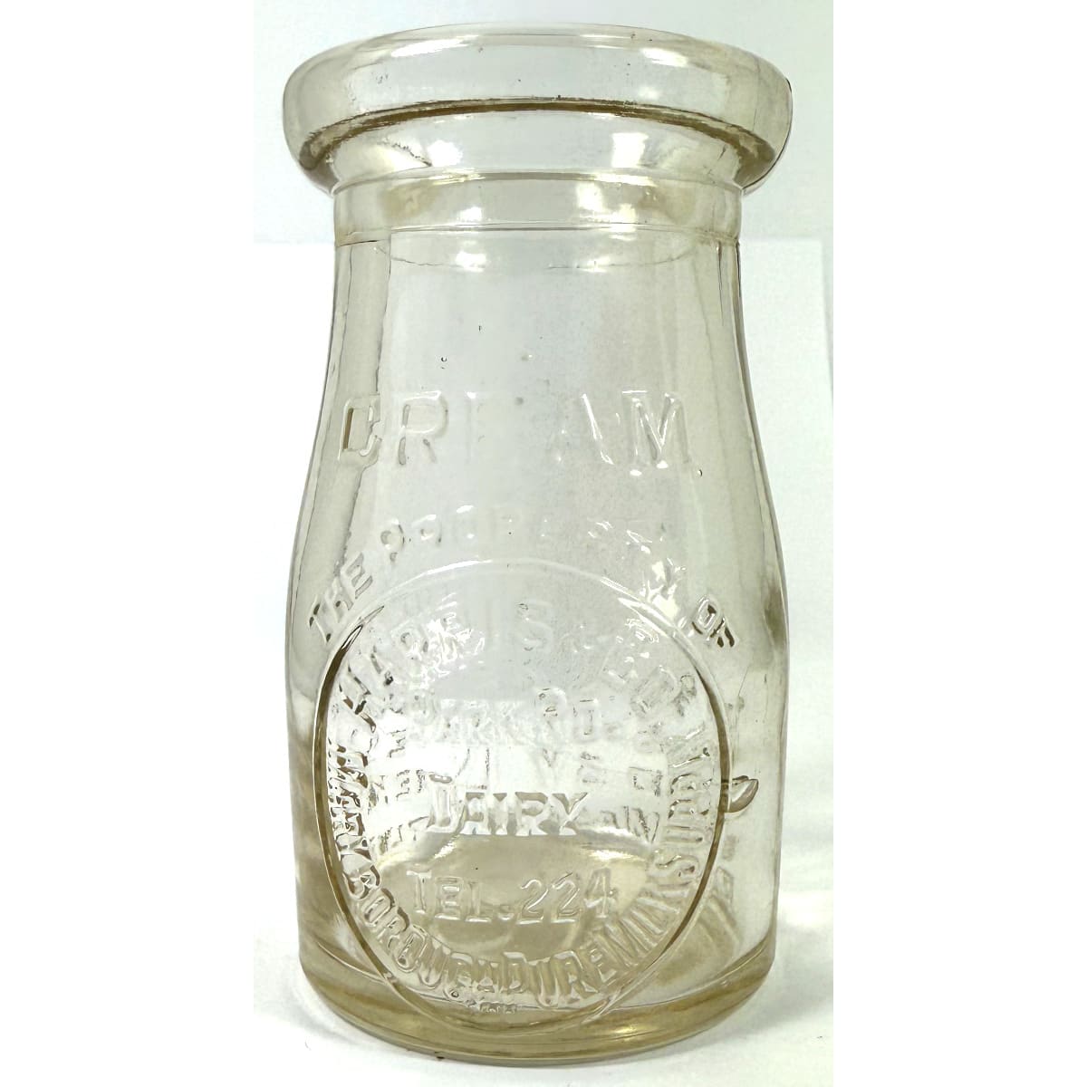 Cream. Harris & Co., Park Rd Dairy, Maryborough Pure Milk Supply. 4 oz. Base Number: 118. (Victoria)