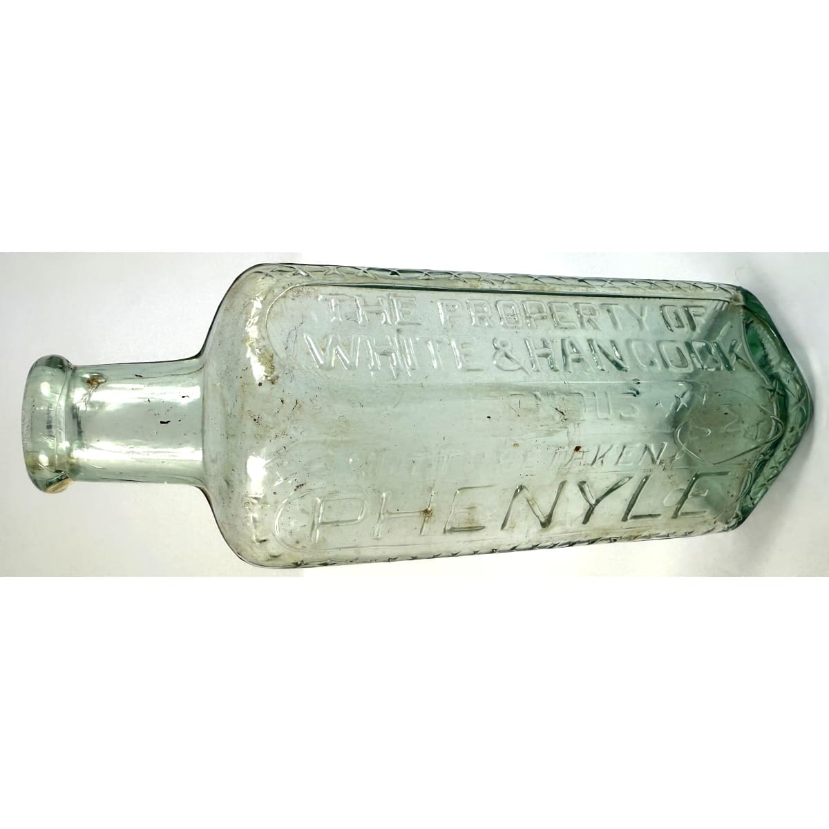 Poison. White & Hancock, Phenyle. Small. 6 oz. 161 mm. (Victoria)