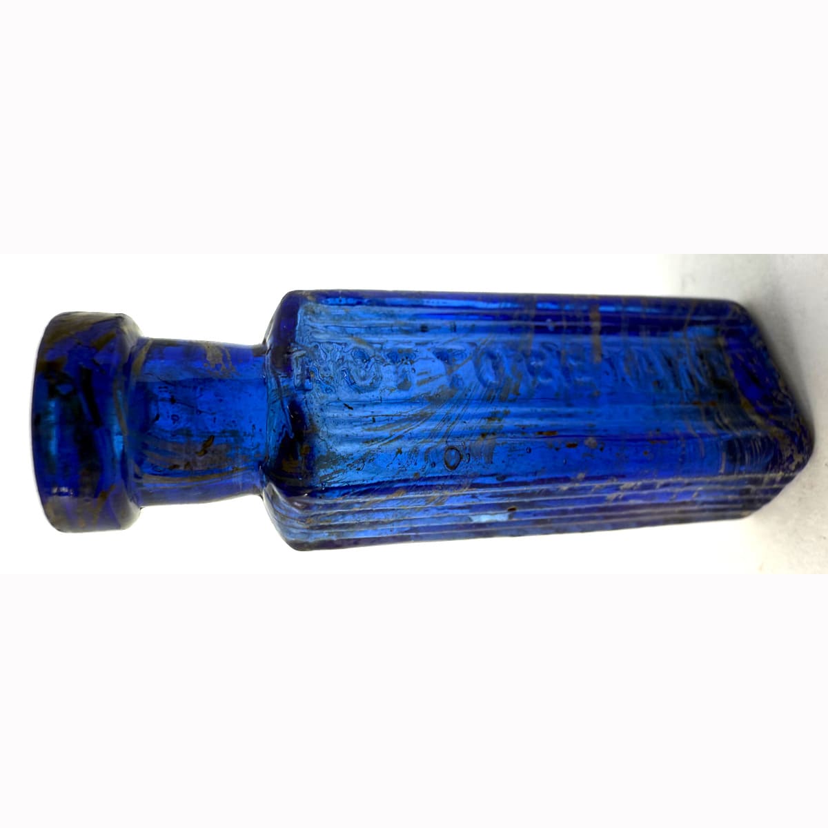 Poison. Tiny Not to be Taken. Has Made Japan in two lines on the back. Only Half a dram size! 46 mm.