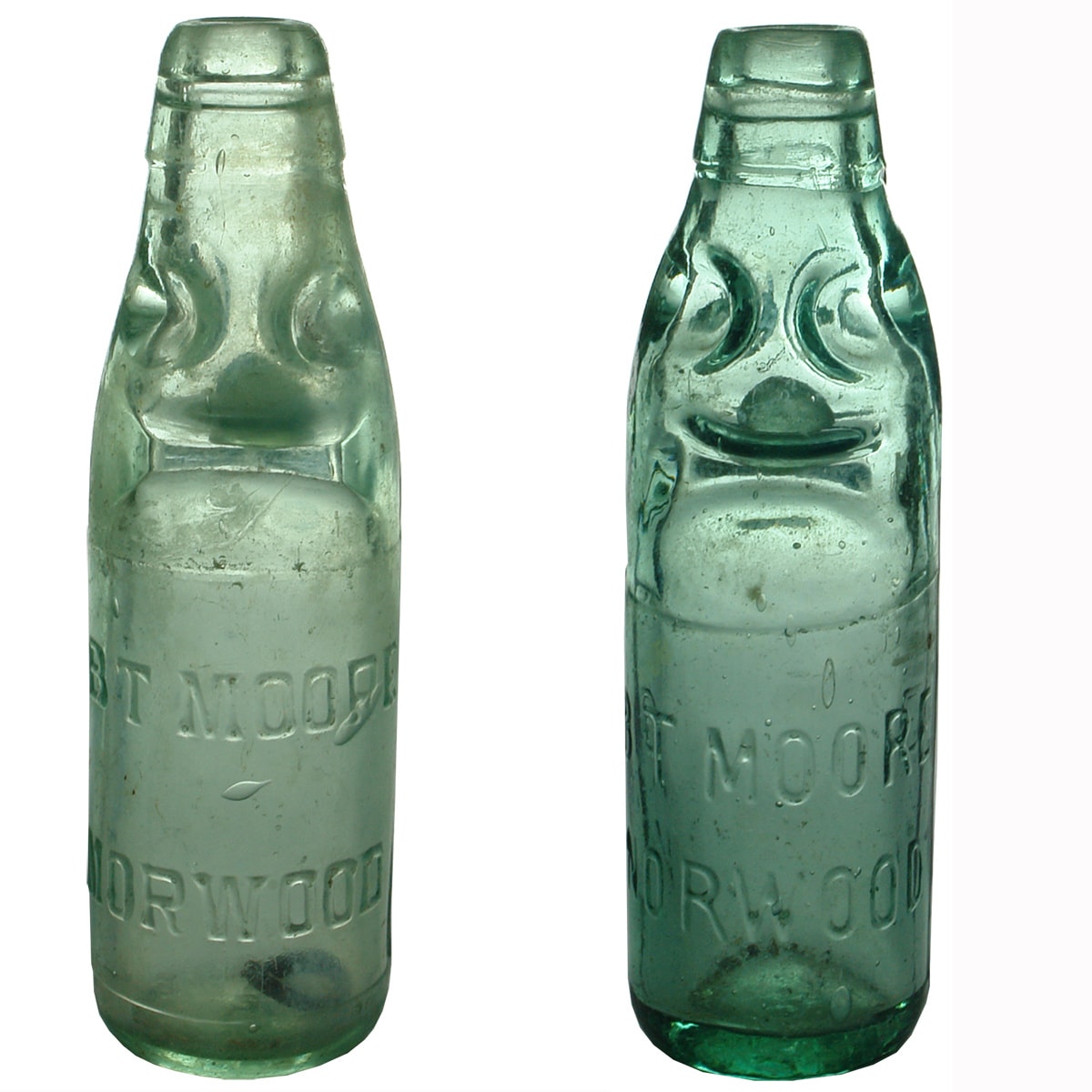2 Codds. Both B. T. Moore, Adelaide. different base marks. (South Australia)