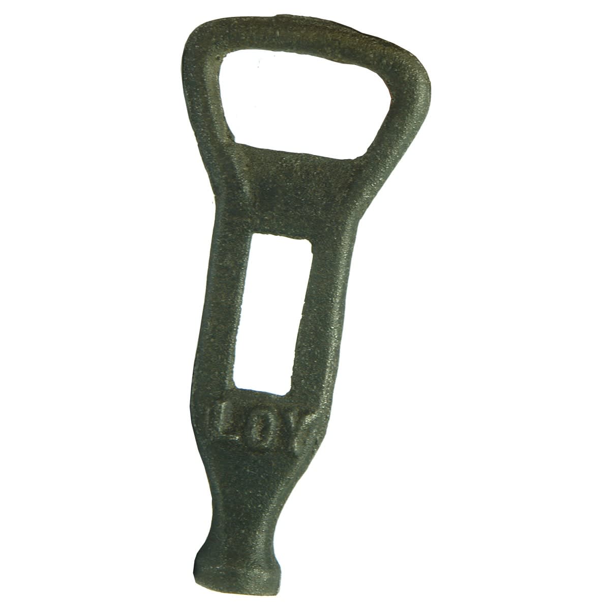 Opener. Loy Bros. Crown Seal, Internal Thread and Codd Opener.