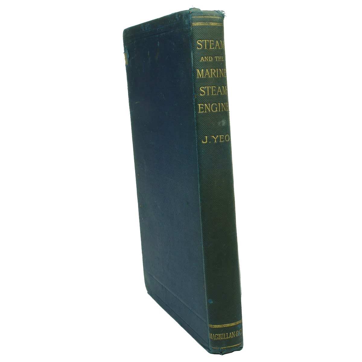 Book. Steam and the Marine Steam Engine. J. Yeo. 1894.