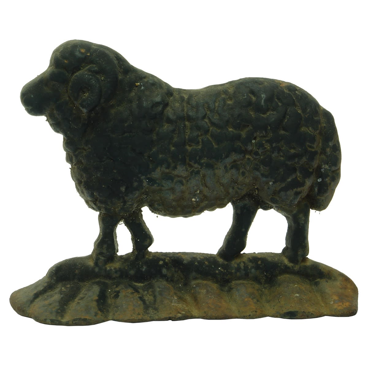 Metalware. Cast Iron Sheep Book End or Door Stop.