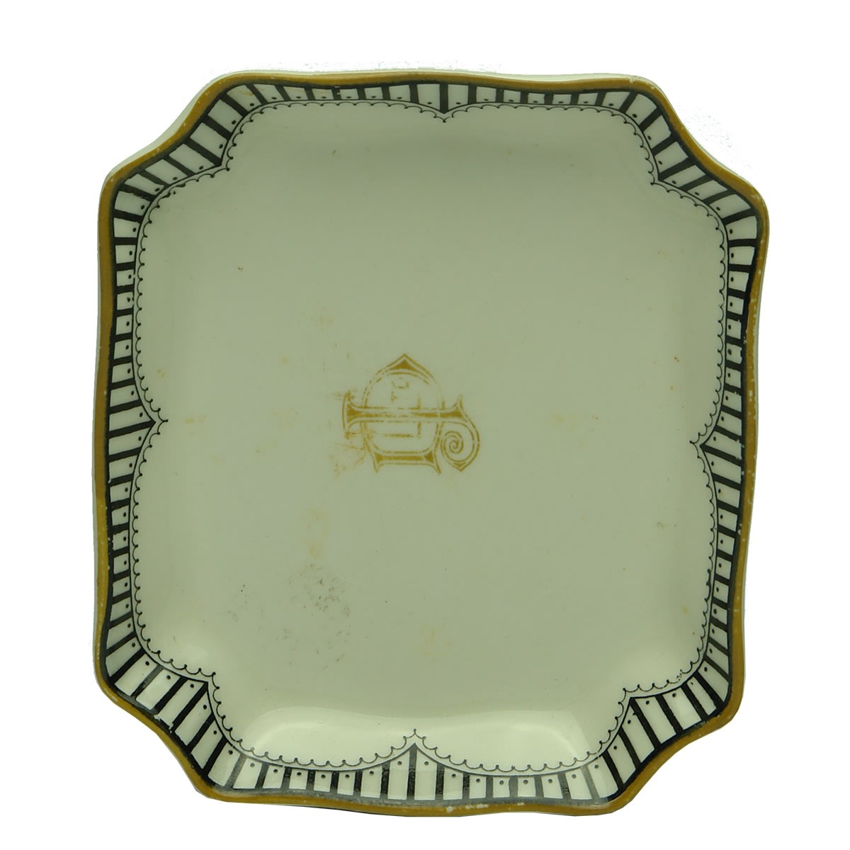 Change Dish or Pin Dish. DJ Ltd Monogram. David Jones Ltd. Royal Doulton. Zealand Pattern.