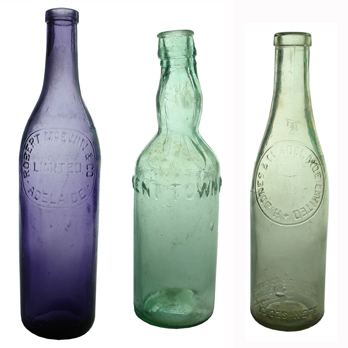 3 Sauces. Robert McEwin & Co., Adelaide. Zapped; Kent Town Preserving Co; H. Jones & Co Adelaide. (South Australia)