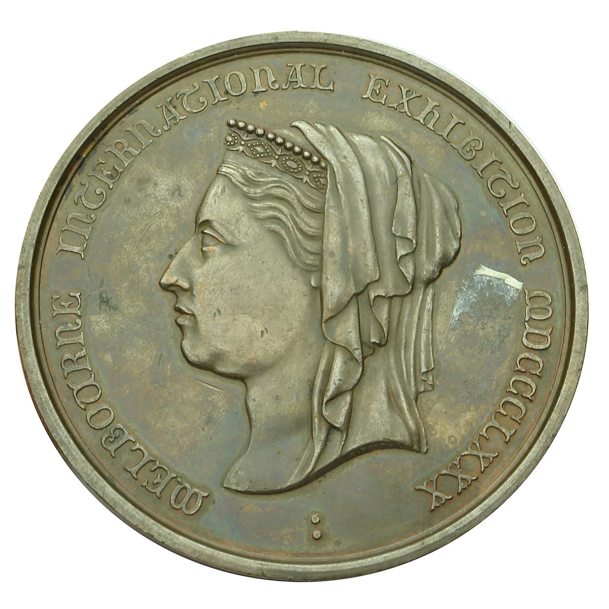 Medal. Melbourne Exhibition 1880. C. F. W. Helmers, Hamburg - Anisette. Large Bronze Medal.