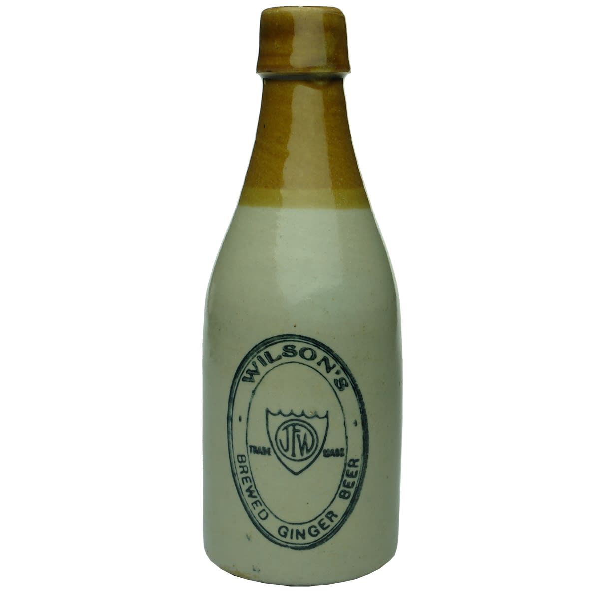 Ginger Beer. Wilson's, Albury. Champagne. Tan Top. (New South Wales)