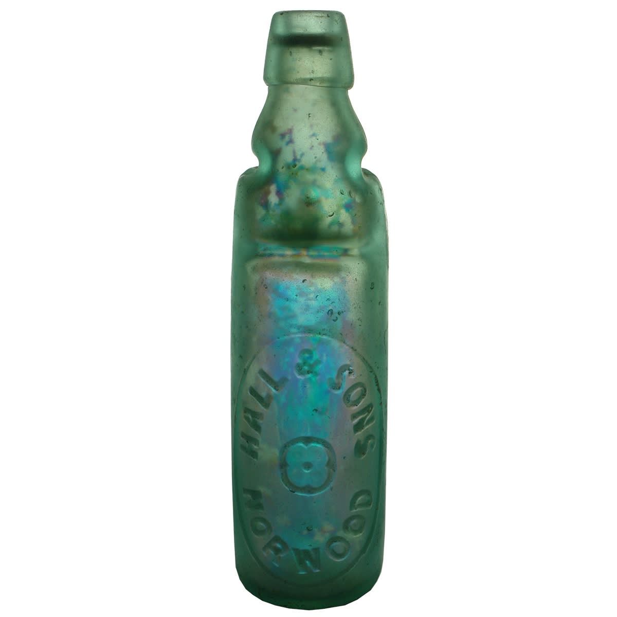 Codd. Hall & Sons, Norwood. Aqua. 10 oz. Acme Patent. (South Australia)