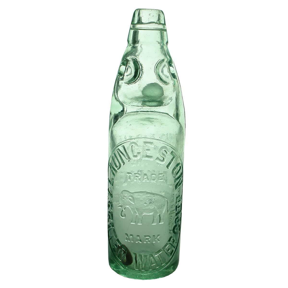 Codd. Launceston Aerated Water Co Ltd. Vance & Ross, Sydney. Dobson. Aqua. 10 oz. (Tasmania)