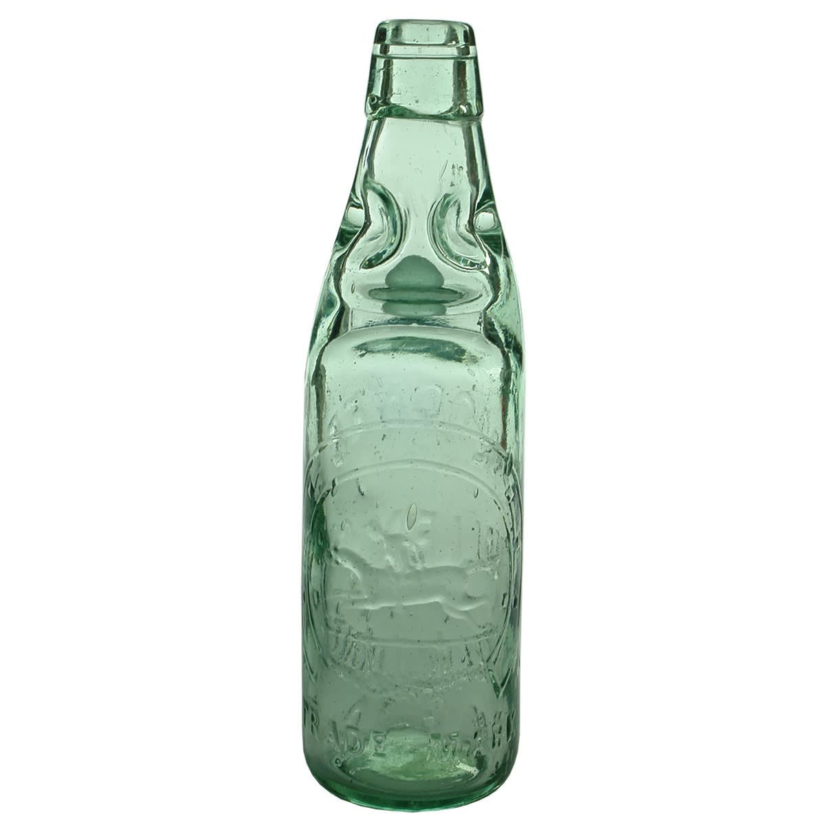 Codd. Moonee Valley Co., Melbourne. MGB Co. Dobson. Aqua. 10 oz. (Victoria)