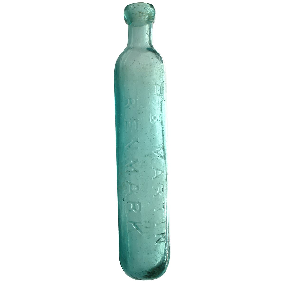 Maugham. H. B. Martin, Renmark. Aqua. 10 oz. (South Australia)