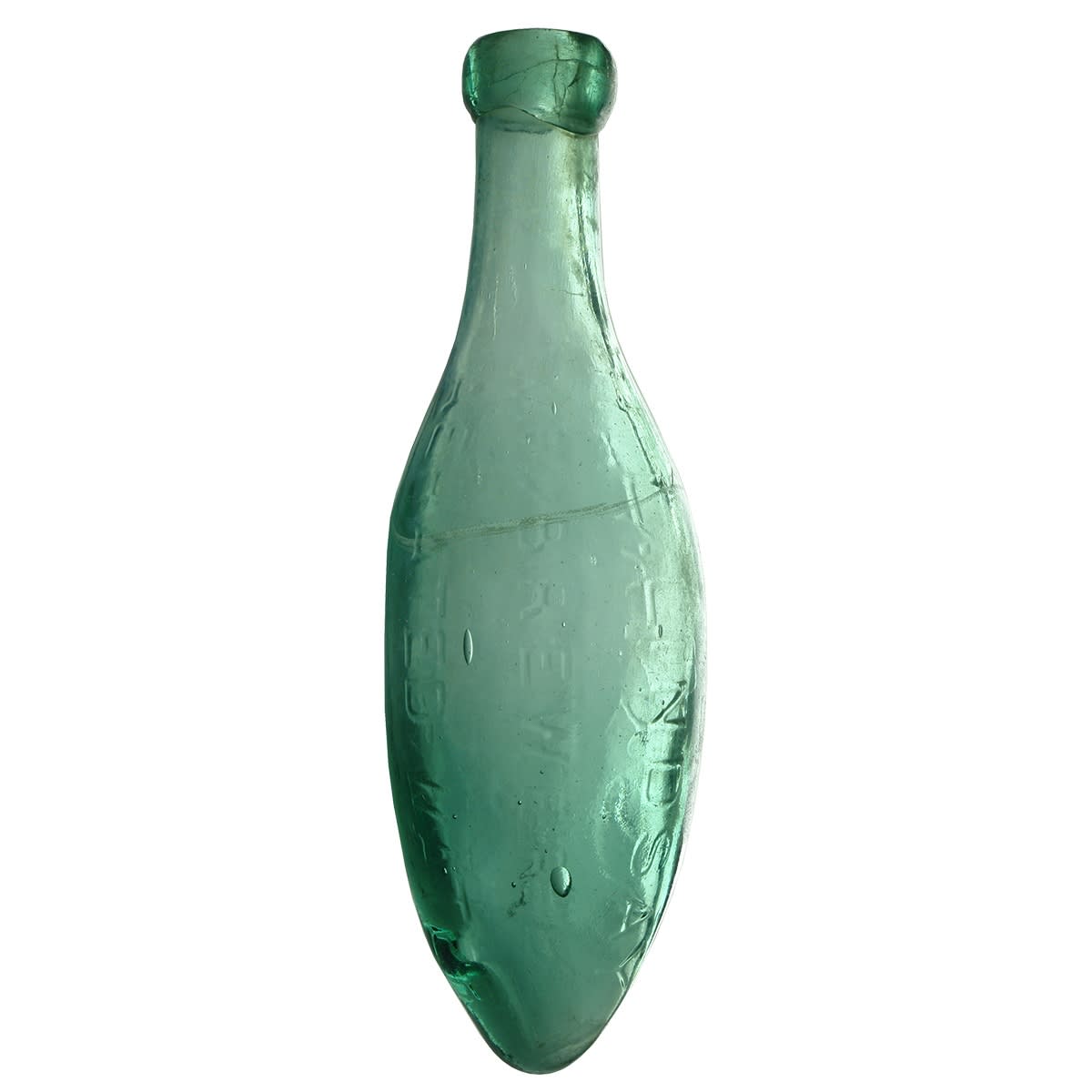 Torpedo. H. L. Lindsay, Hay. Aqua. 10 oz. (New South Wales)