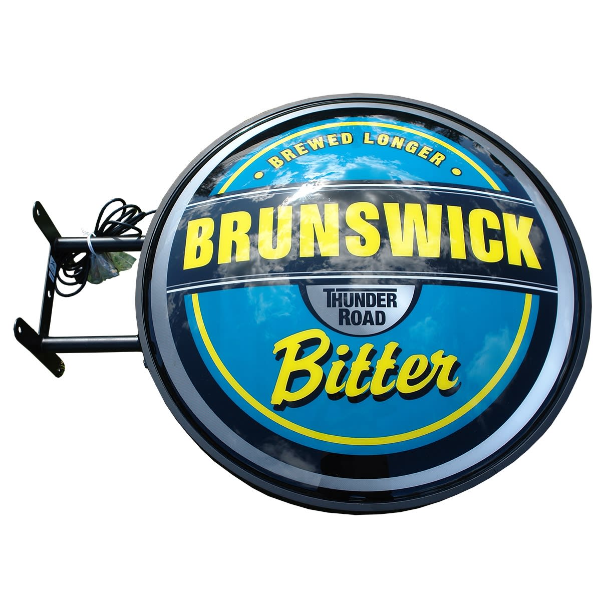 Beer. Original Thunder Road Brewing Co. Brunswick Bitter Outdoor Light Box, great for man cave. (Victoria) (TOO BIG FOR POST. Arrangements will have to be made by winning bidder for pickup or courier delivery)