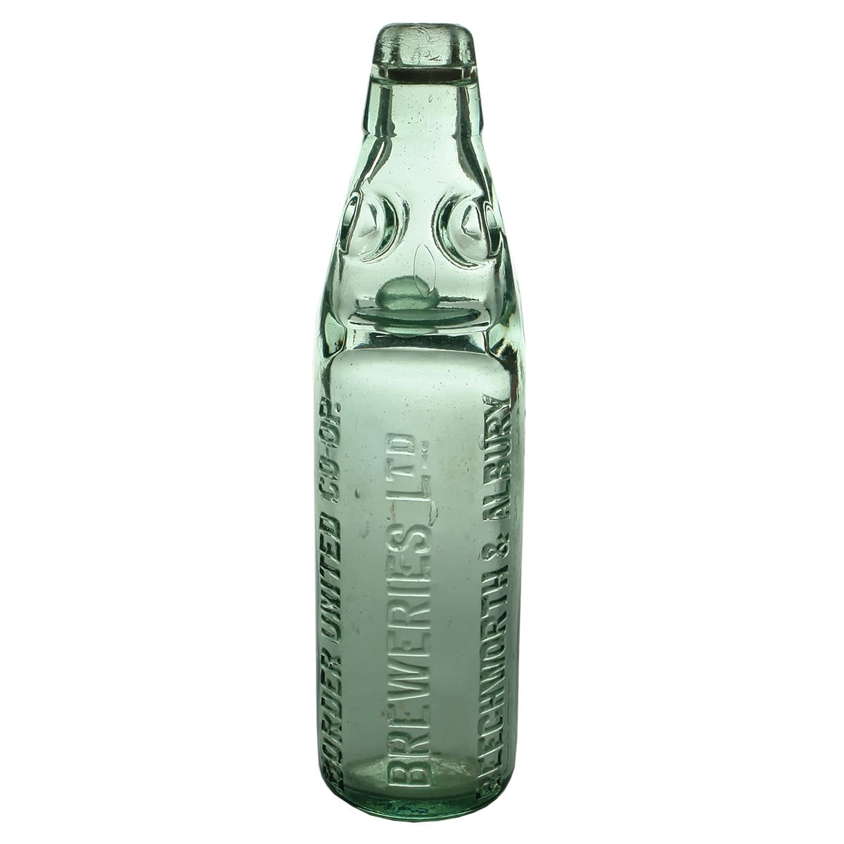 Codd. Border United Co-op. Breweries Ltd., Beechworth & Albury. Dobson. 10 oz. (Victoria & New South Wales)