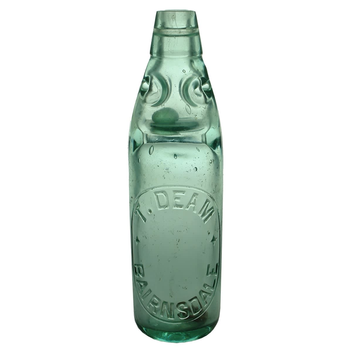 Codd. T. Deam, Bairnsdale. Dobson. Aqua. 10 oz. (Gippsland, Victoria)