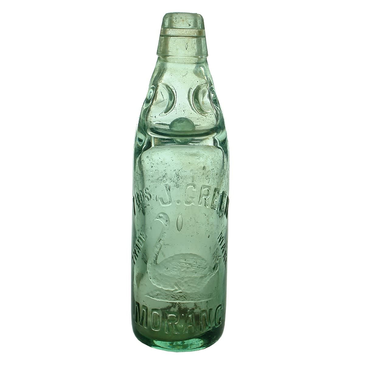 Codd. Thos J. Green, Morang. Dobson. Aqua. 10 oz. (Victoria)