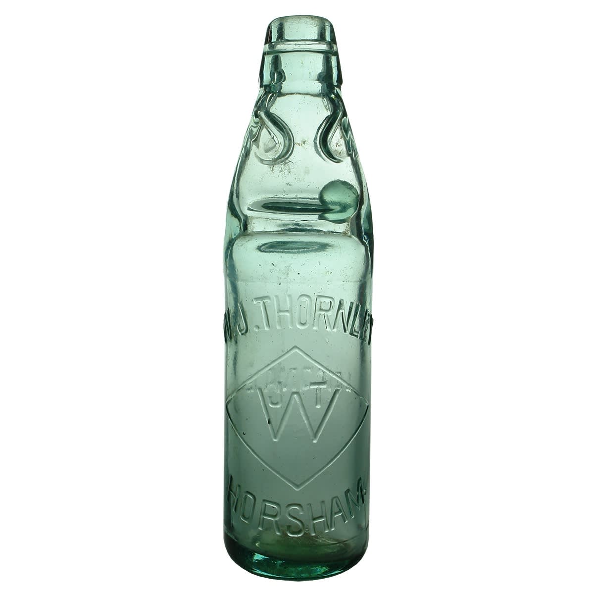 Codd. W. J. Thornley, Horsham. Lemonade. Niagara. Aqua. 10 oz. (Victoria)