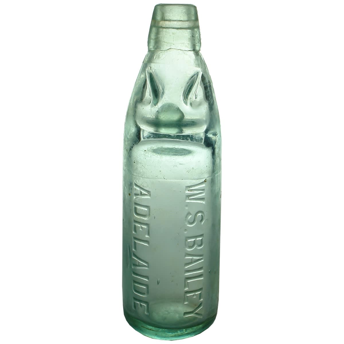 Codd. W. S. Bailey, Adelaide. Niagara. Aqua. 10 oz. (South Australia)