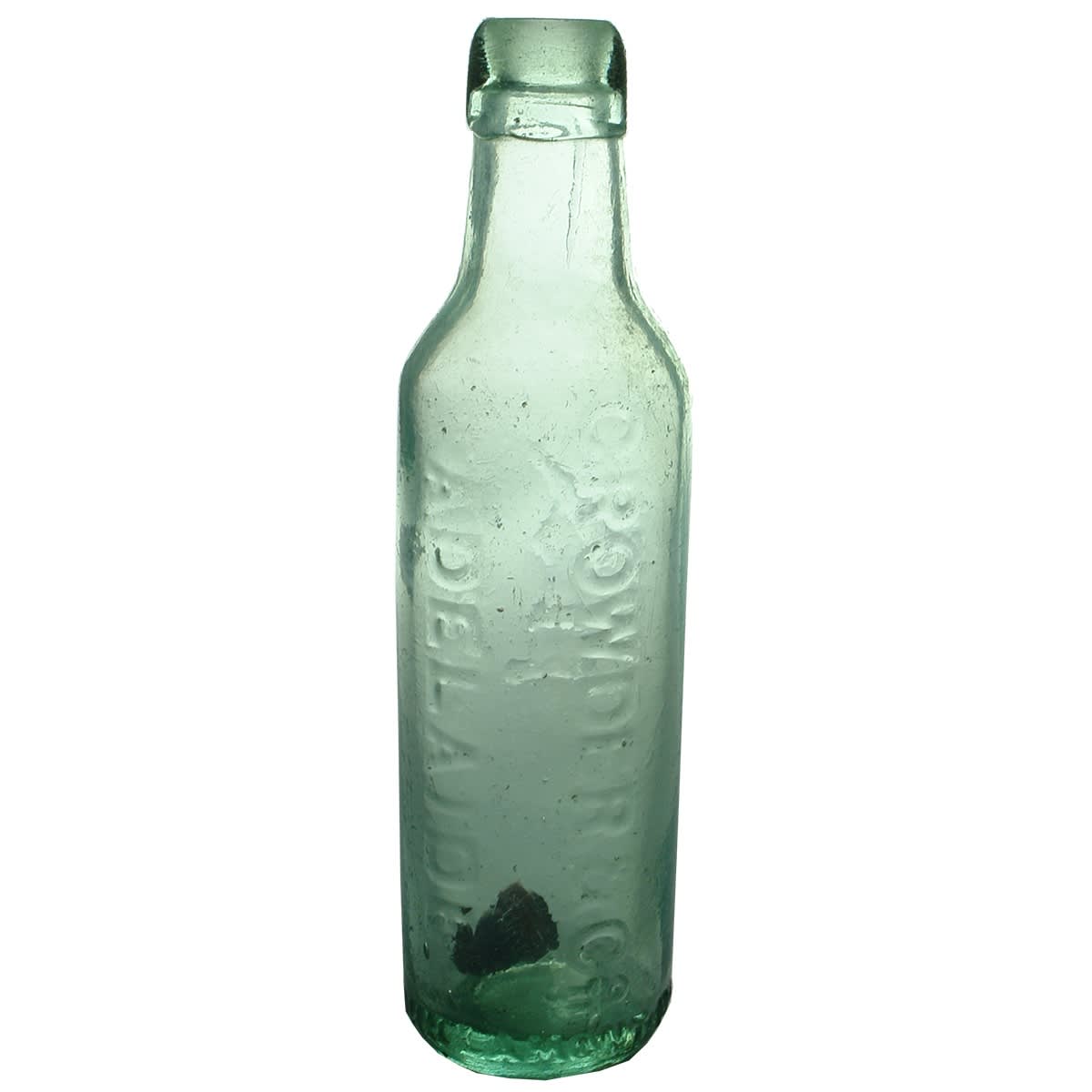 Lamont. Crowder & Co, Adelaide. John Lamont. Aqua. 10 oz. (South Australia)