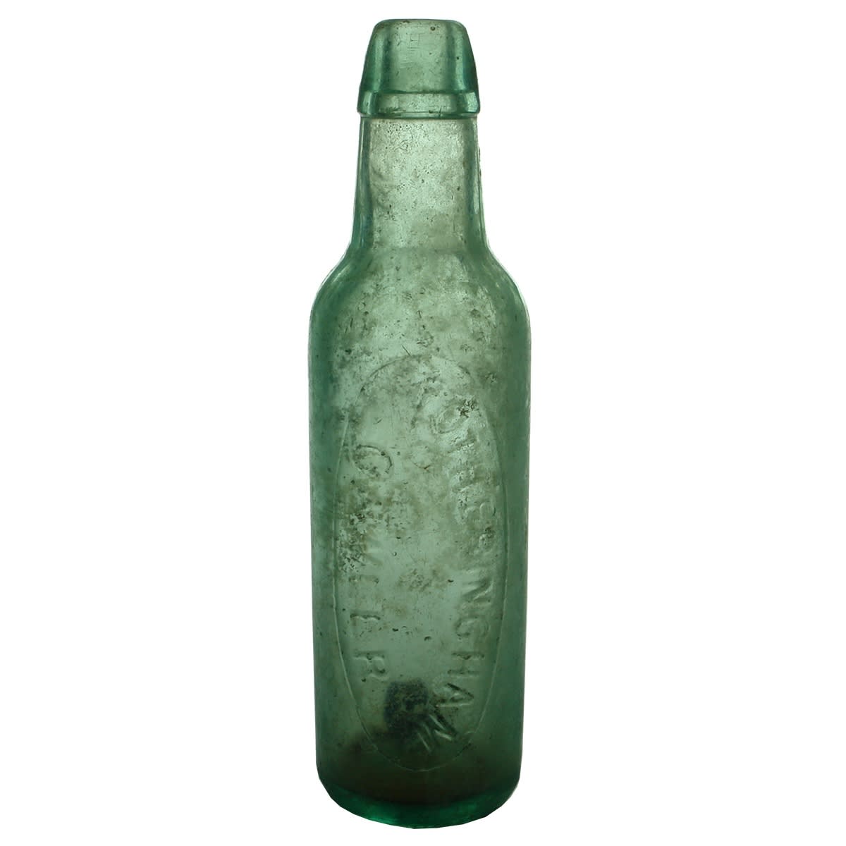 Lamont. Fotheringham, Gawler. Aqua. 10 oz. (South Australia)