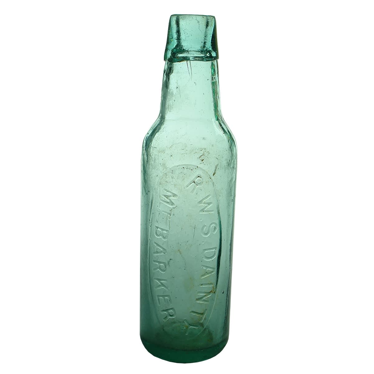 Lamont. R. W. S. Dainty, Mt. Barker. Aqua. 10 oz. (South Australia)