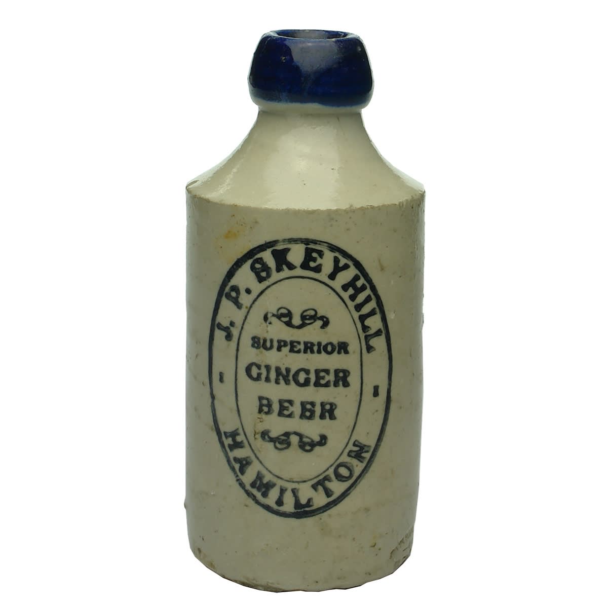 Ginger Beer.  J. P. Skeyhill, Hamilton.  Dump.  Blue Lip. (Victoria)