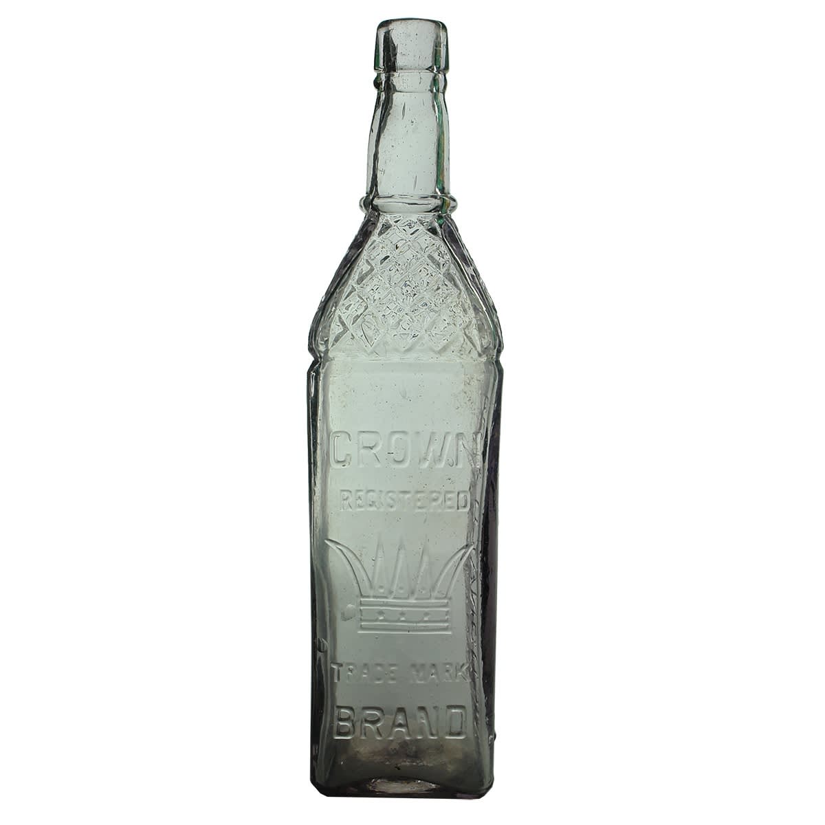 Cordial. McDonald & Co., Crown Brand, Carlton. Amethyst. 26 oz. (Victoria)