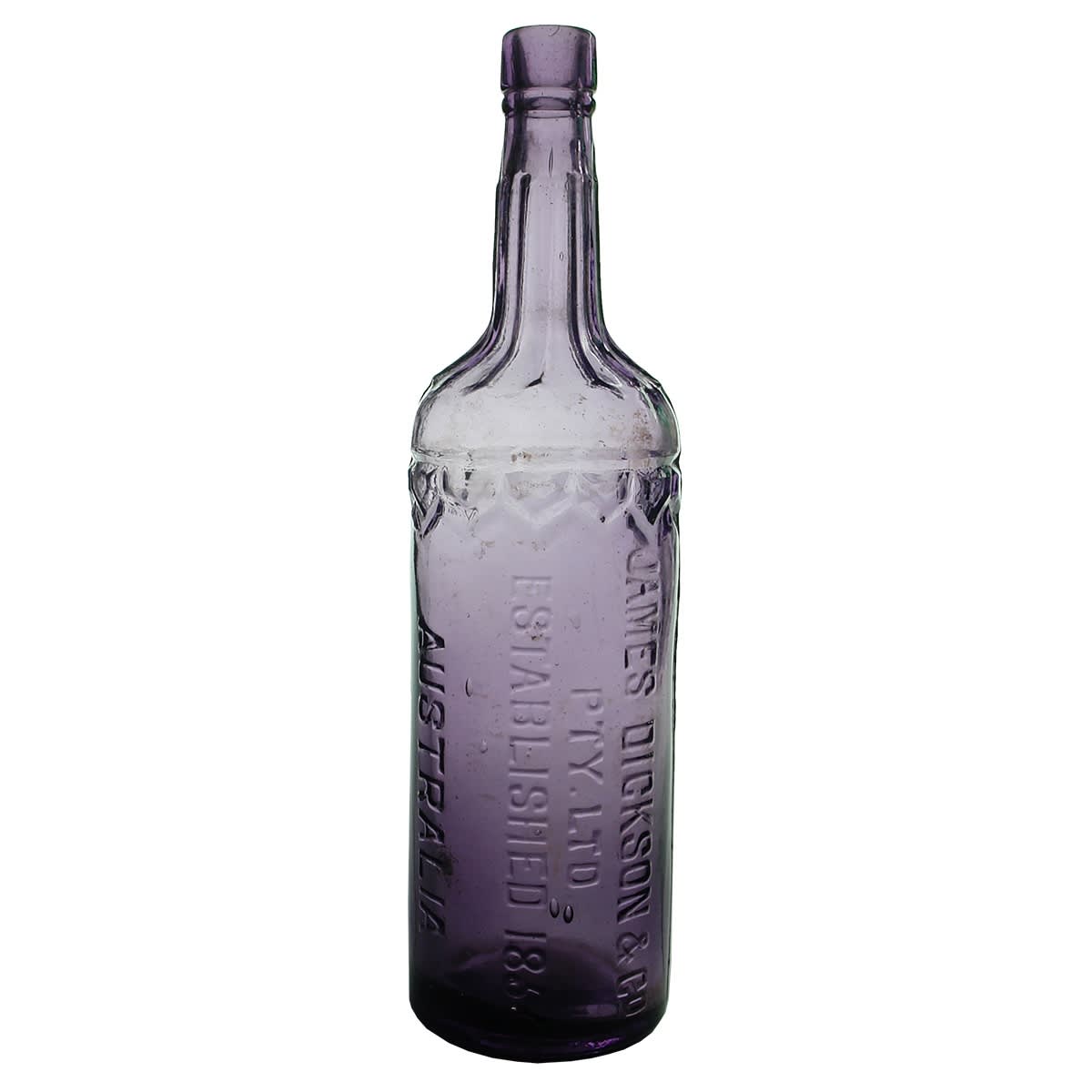 Cordial. James Dickson & Co. Pty. Ltd., Australia. Amethyst. 26 oz. (Victoria)