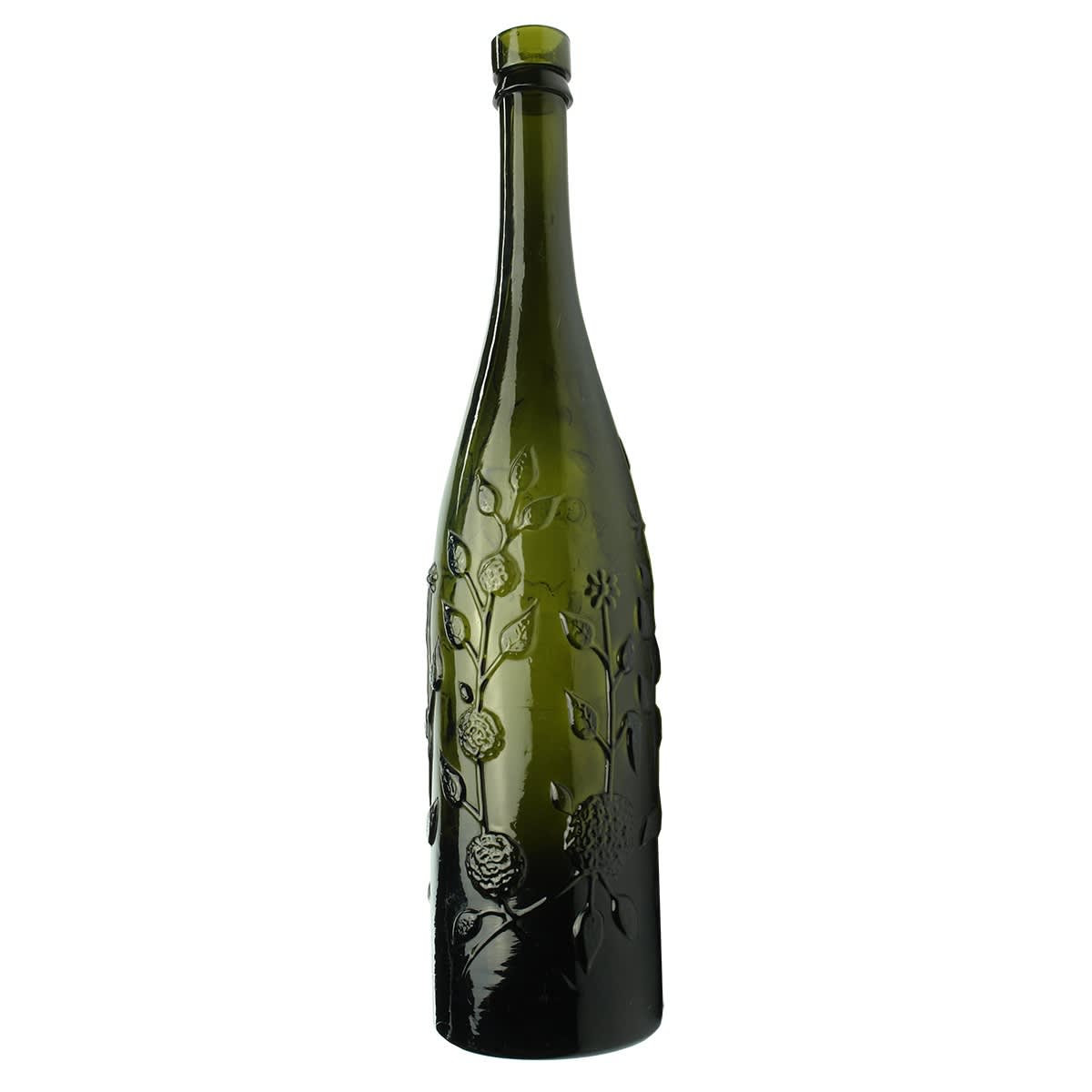 Cordial. L. Rose & Co. Dark Green.  20 oz.