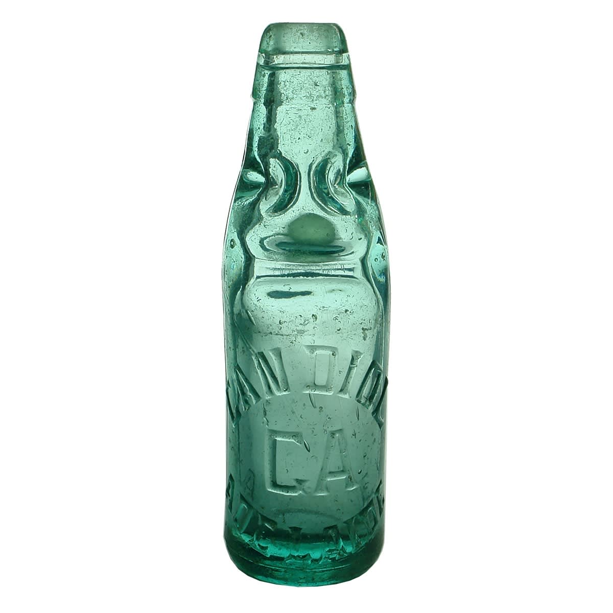 Codd. Gandiol, Adelaide. Dobson. Aqua. 6 oz. (South Australia)