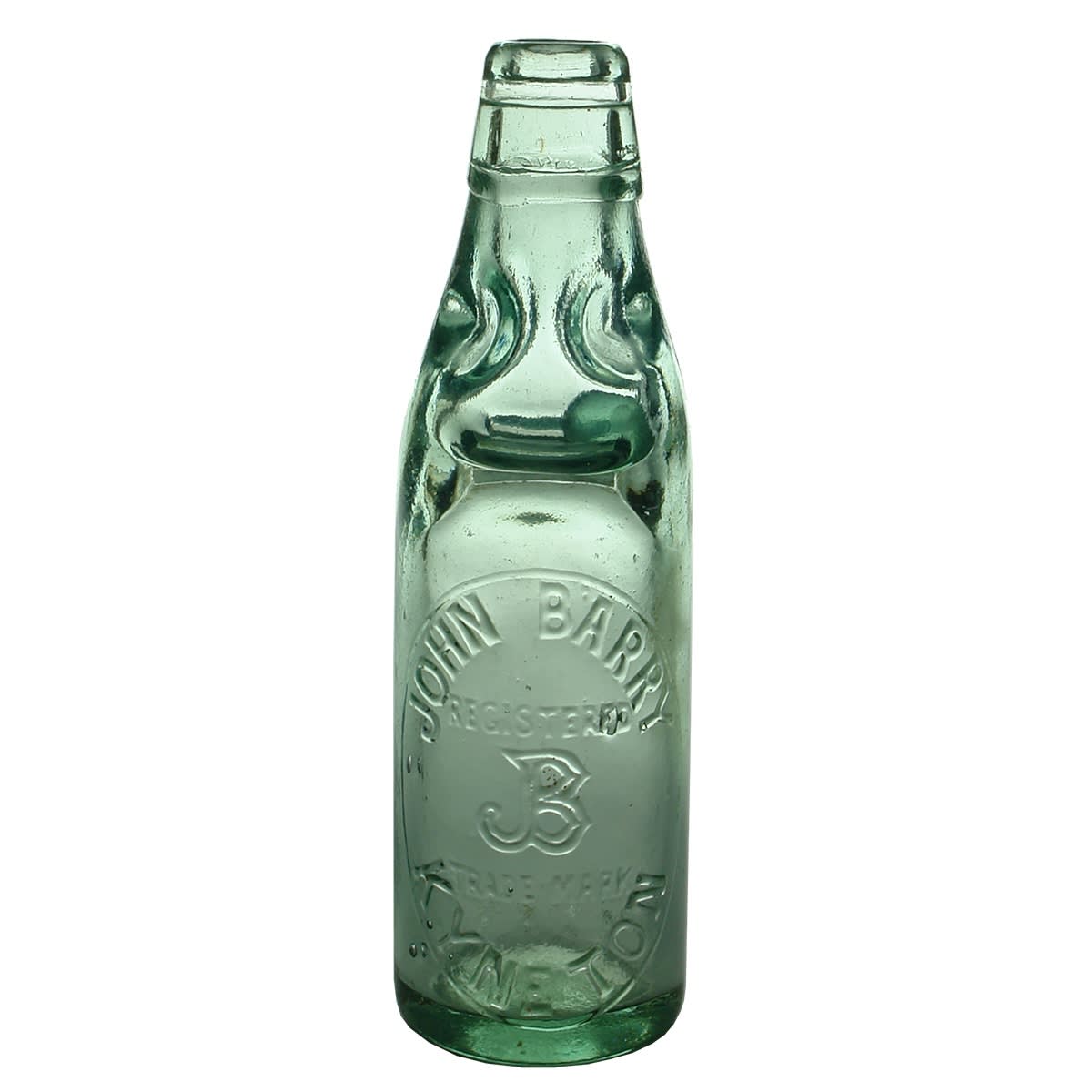 Codd. John Barry, Kyneton. JB Monogram. MGB Co. Dobson. 6 oz. (Victoria)