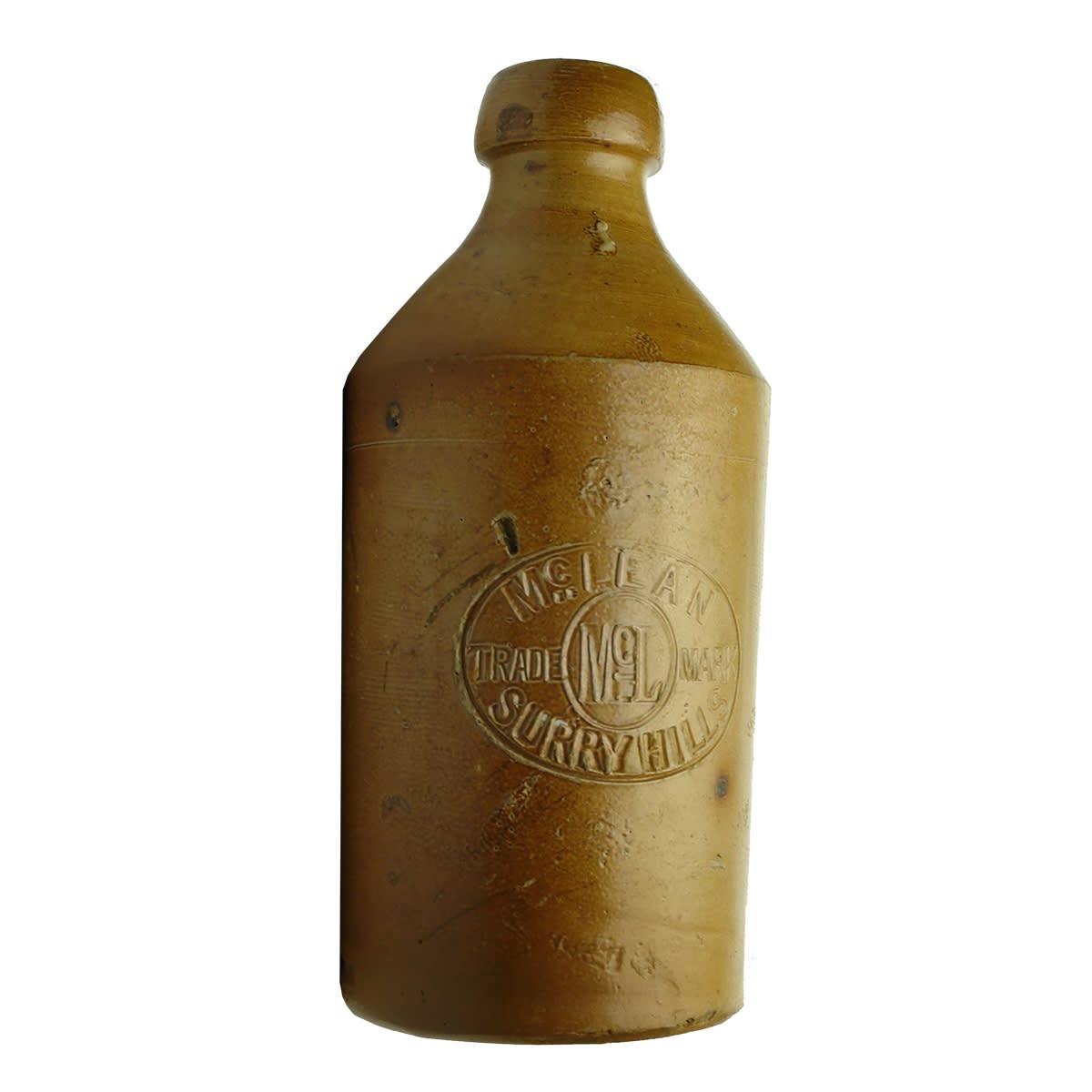 Ginger Beer. McLean Surry Hills. Impressed. Mashman Chatswood. Repaired chips. (New South Wales)