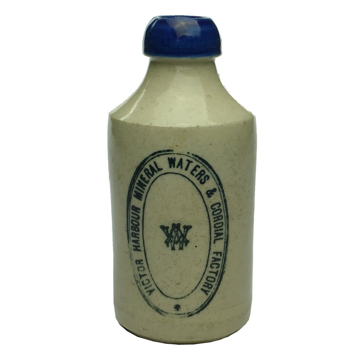 Ginger Beer. Victor Harbour Mineral Waters & Cordial Factory. Blue Lip. Dump. (South Australia)