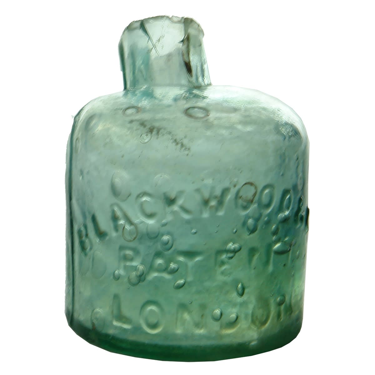 Ink. Blackwood & Co. Patent, London. Igloo. Aqua. 1 oz. (United Kingdom)