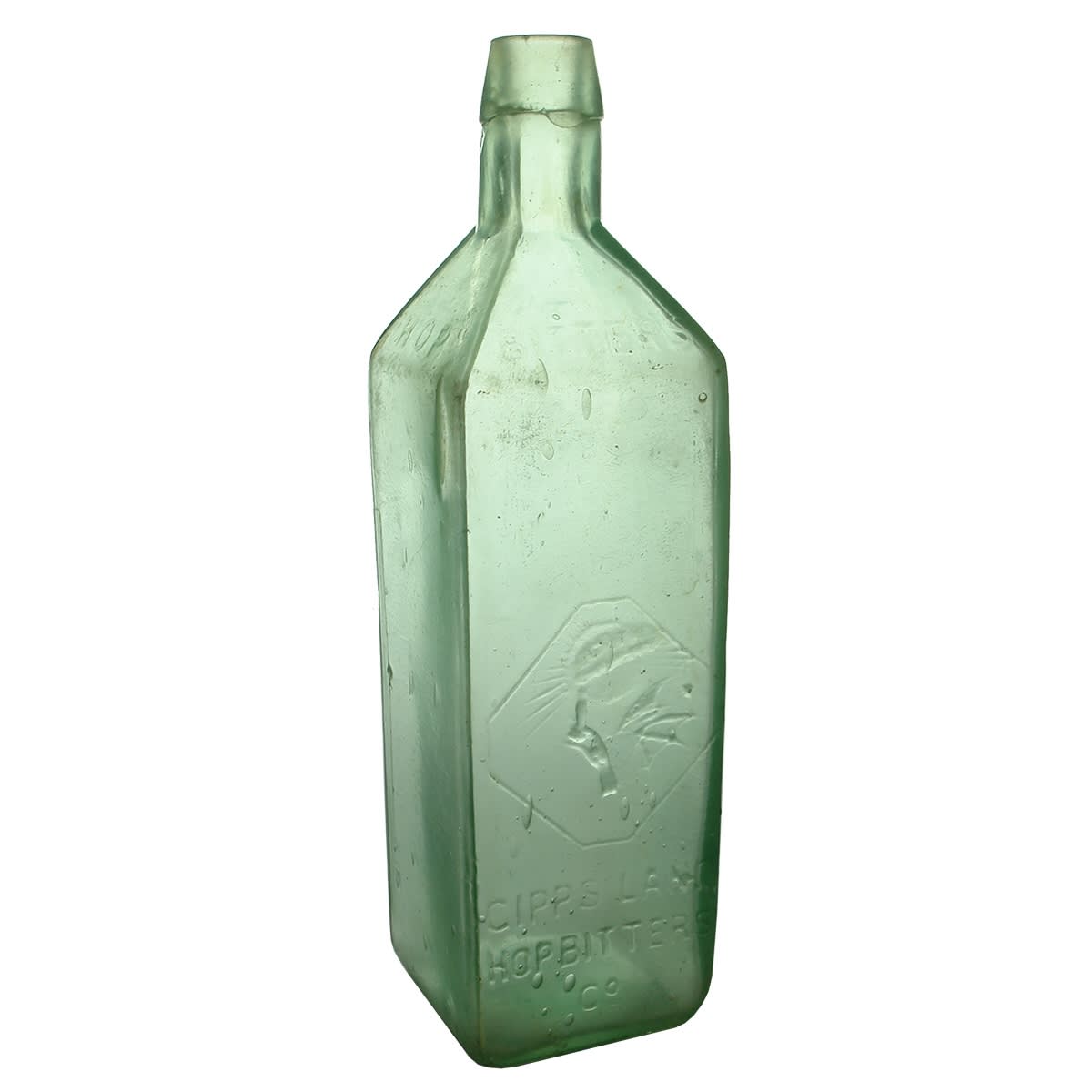 Bitters. Gippsland Hop Bitters Co. Aqua. 20 oz. (Victoria)