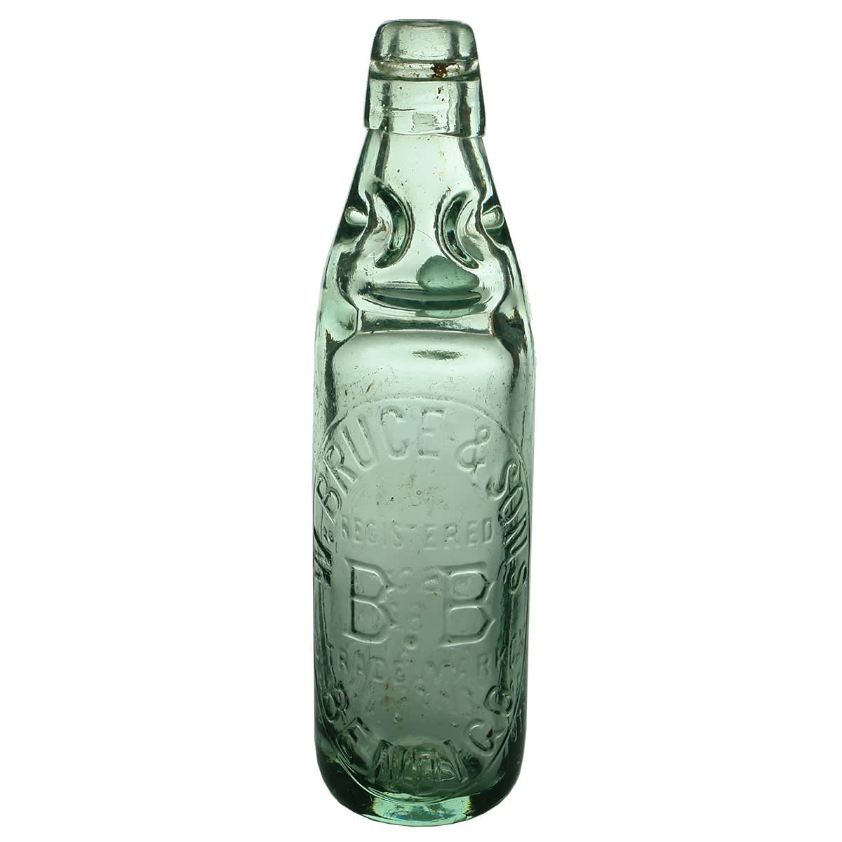 Codd. W. Bruce & Sons, Bendigo. Dobson. Applied Top. 10 oz. (Victoria)