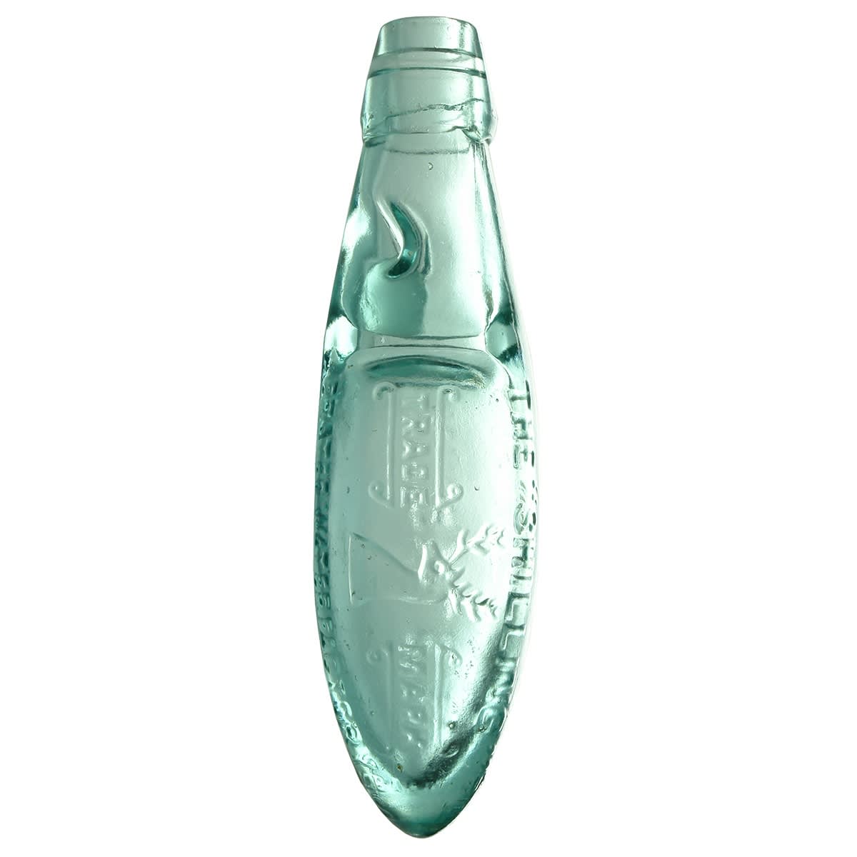 Hybrid. The Shilling Aerated Water Factory, Kimberley. Aqua. 5 oz. (South Africa)