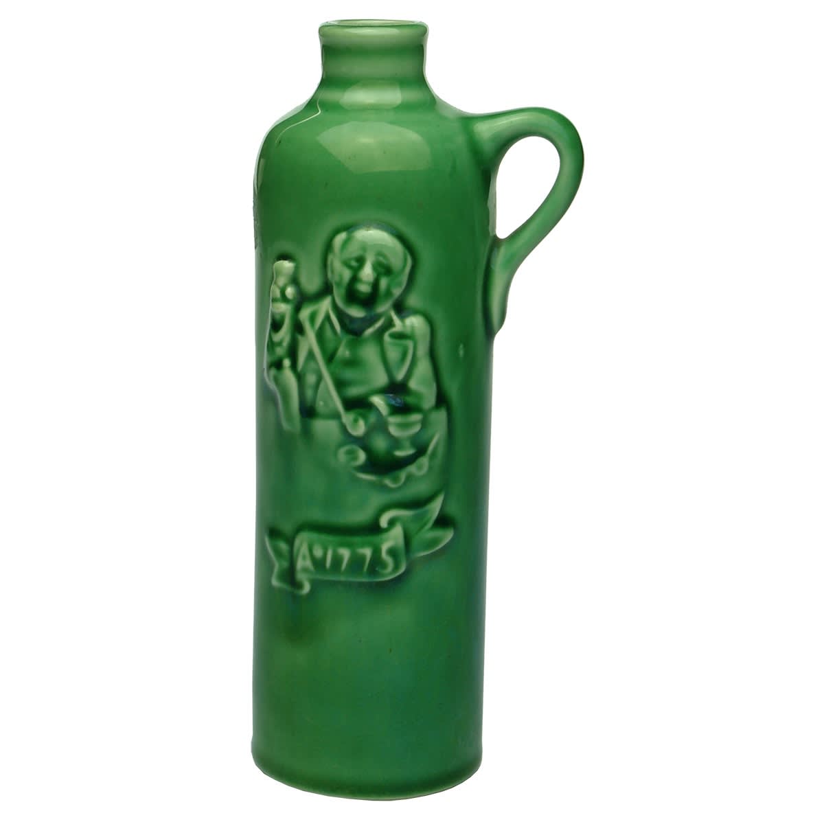 Sample Gin. Hulstkamp. Ao 1775. Holland. Moulded Ceramic.