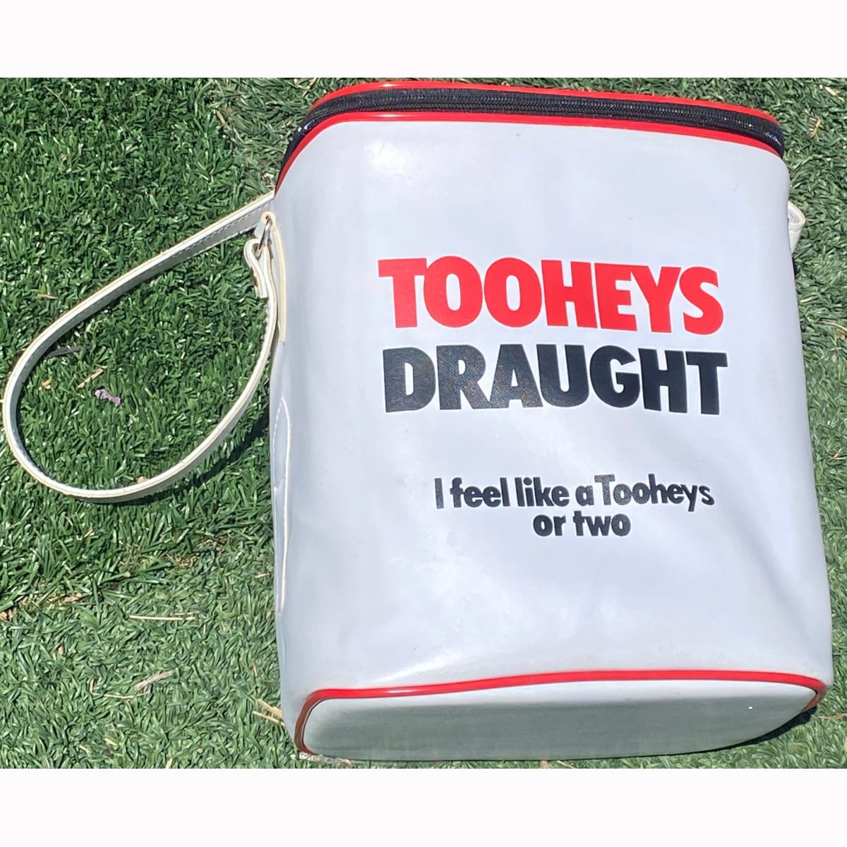 Vinyl & Plastic Beer Cooler/Esky. Tooheys Draught. I feel like a Tooheys or Two. (New South Wales)