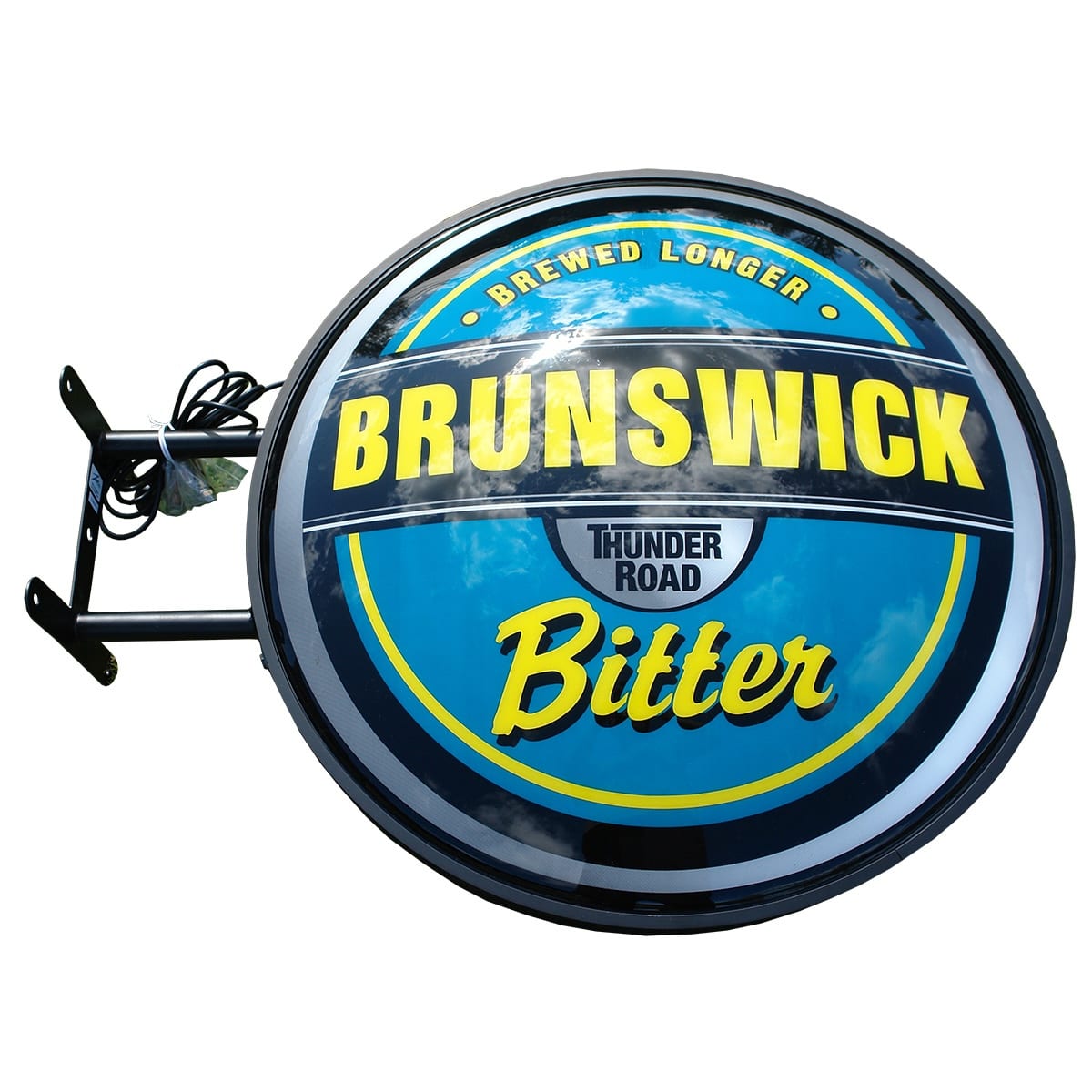 Beer. Original Thunder Road Brewing Co. Brunswick Bitter Outdoor Light Box, great for man cave. (Victoria) (TOO BIG FOR POST)