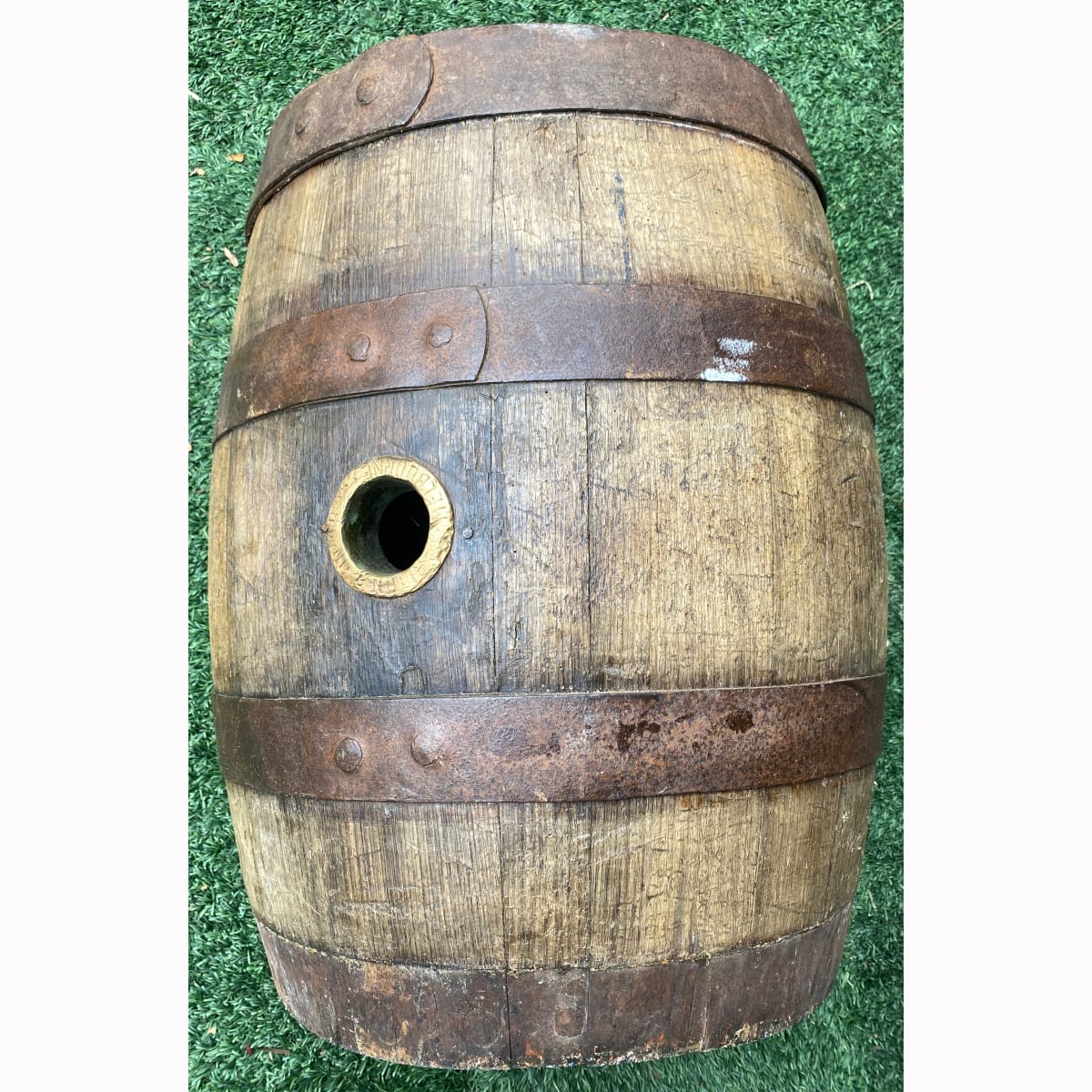 Beer Barrel. Carlton & United Breweries, Melbourne. 73753 in the ends. (Not for post. Arrangements will have to be made by winning bidder for pickup or courier delivery)  (Victoria)