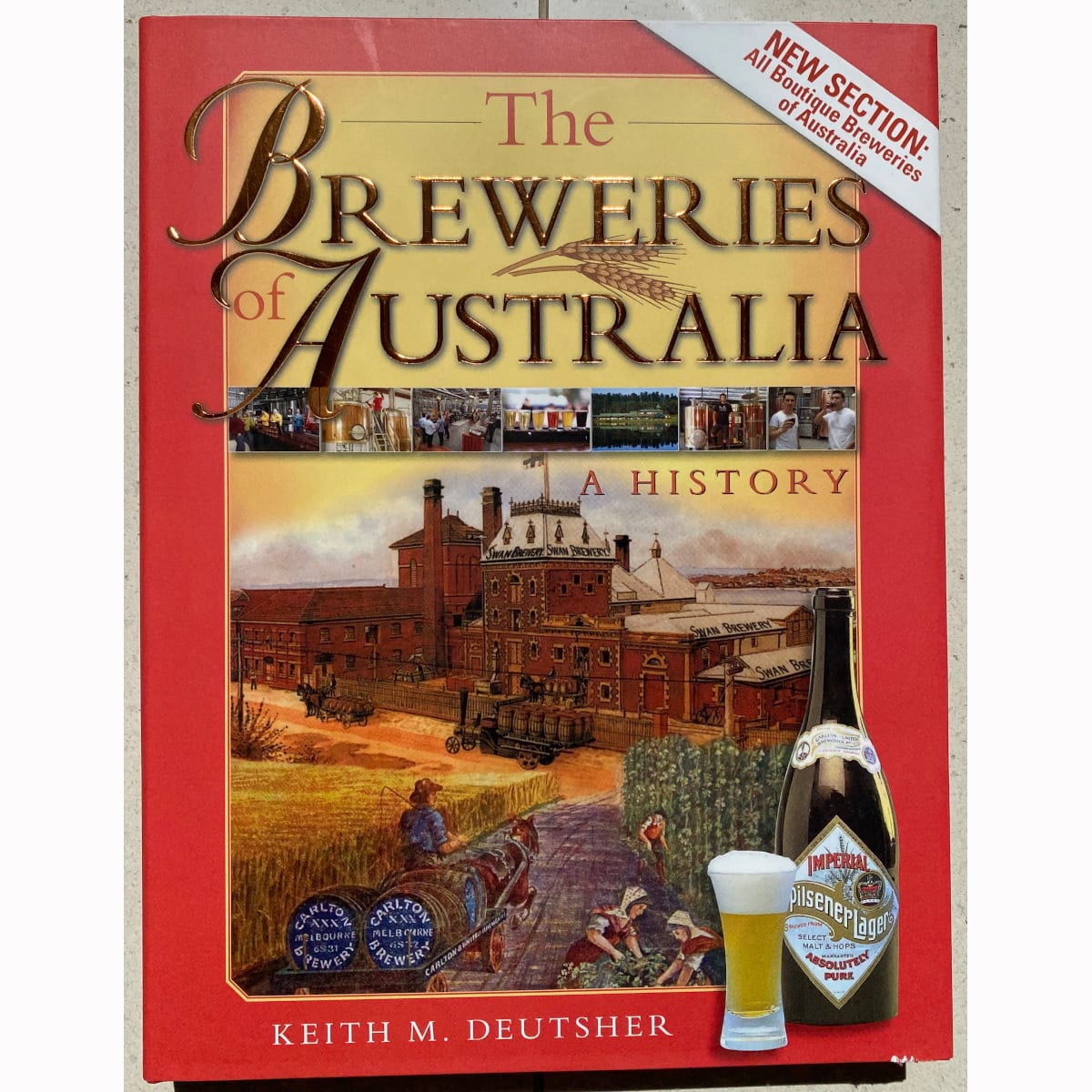 Book. The Breweries of Australia. Keith M. Deutsher. 2012 edition with section on boutique breweries.