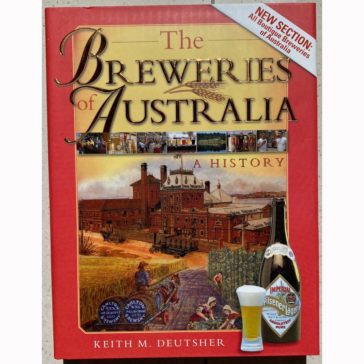 Book. The Breweries of Australia. Keith M. Deutsher. 2012 edition with section on boutique breweries.