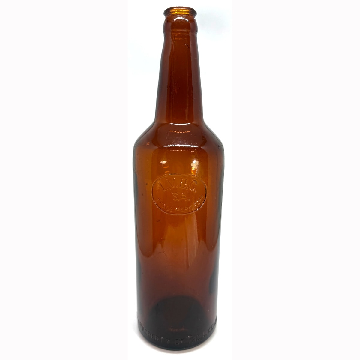 Beer. LVBC, SA. The Licensed Victuallers Bottle Company. Amber. 26 oz. (South Australia)