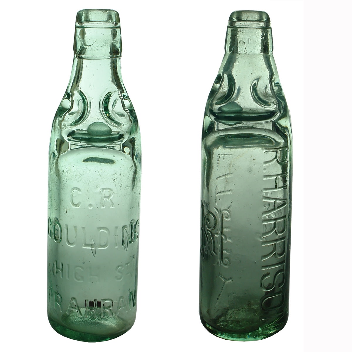 2 Codds. C. R. Goulding, Prahran; R. Harrison, Fitzroy. (Victoria)