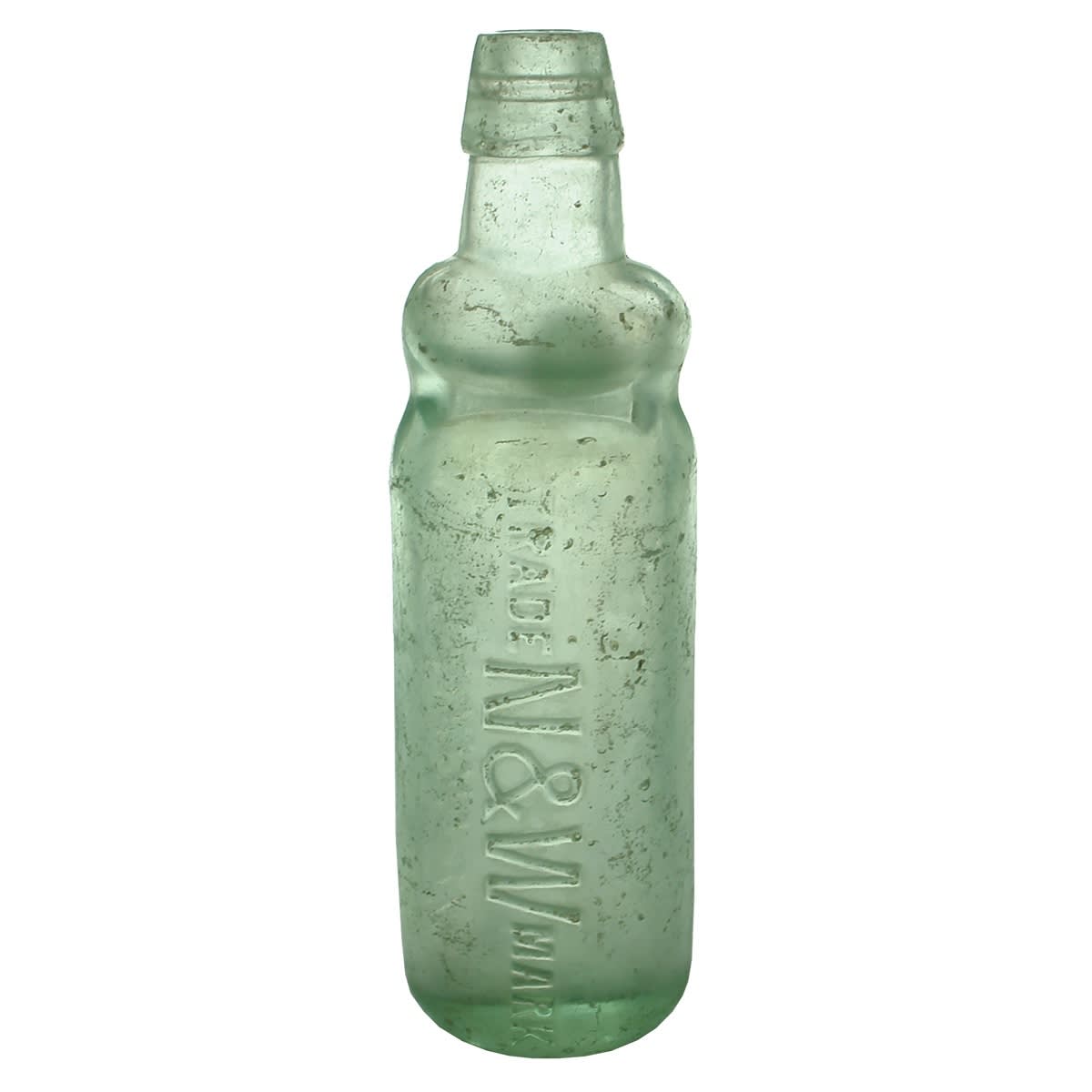 3 Marble Bottles: Newling & Walker bulge neck; S. Walker & Co, late Risbey & Walker one way pour; Newling & Walker reliance patent copy. Parramatta. (New South Wales)