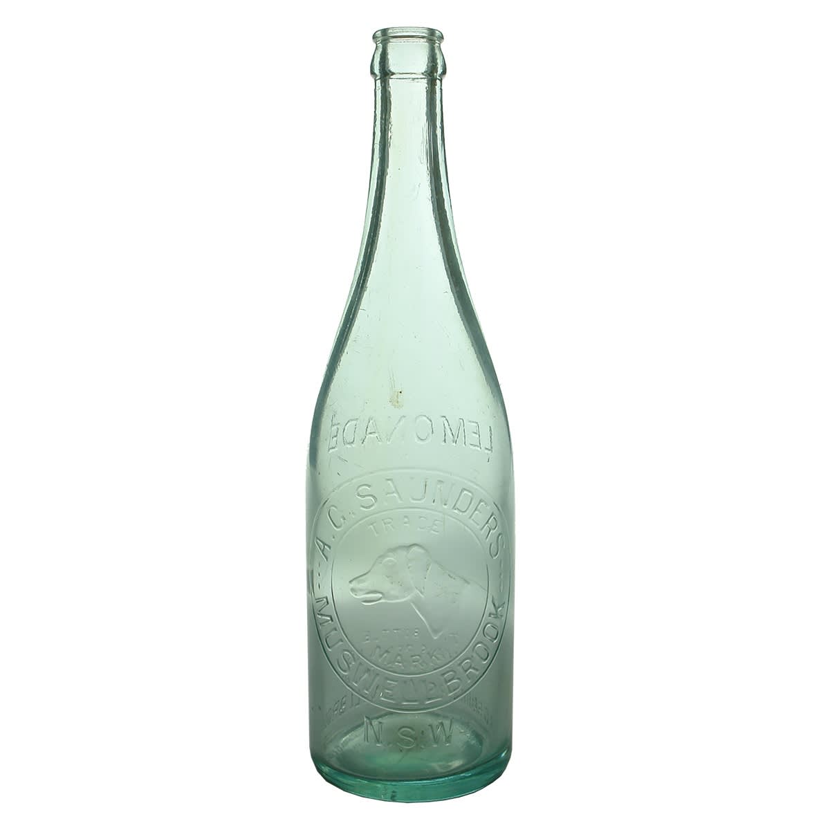 5 large Crown Seals: A. G. Saunders, Muswellbrook; Shelley's Broken Hill; A. Hemley & Son, Callawadda; Bartlett & Co Rushworth & Tatura; Silver Rose Aerated Water Co., Perth.