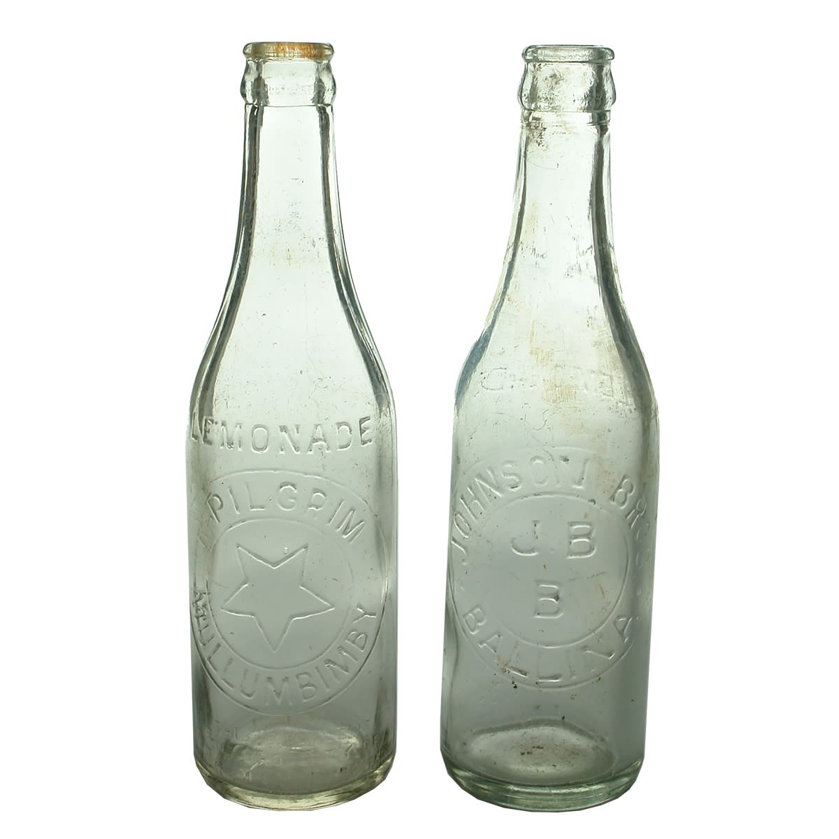 4 Crown Seals: R. Pilgrim, Mullumbimby; Gold Star, Kemspey; W. H. Marshall, Port & Wauchope; Johnson Bros., Ballina. (New South Wales)