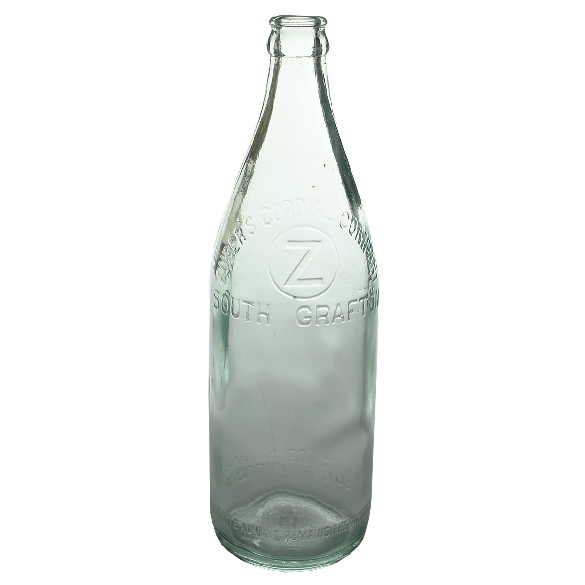 3 Large Crown Seals: Zuber's Cordial Factory, South Grafton; Corby & Dalziel, Woodburn & Evans Head; Tweed Cordial Co., Murwillumbah. (New South Wales)