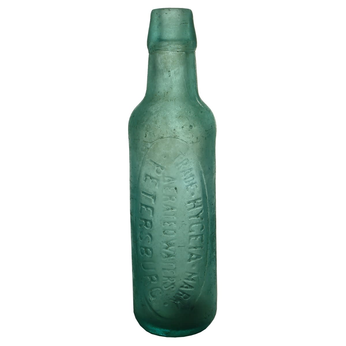 2 Lamonts. Hygeia Aerated Waters Petersburg. H and FBH base marks. 10 & 6 oz. (South Australia)